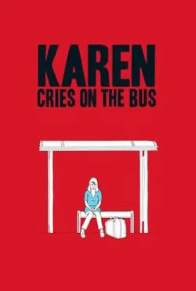 Karen llora en un bus